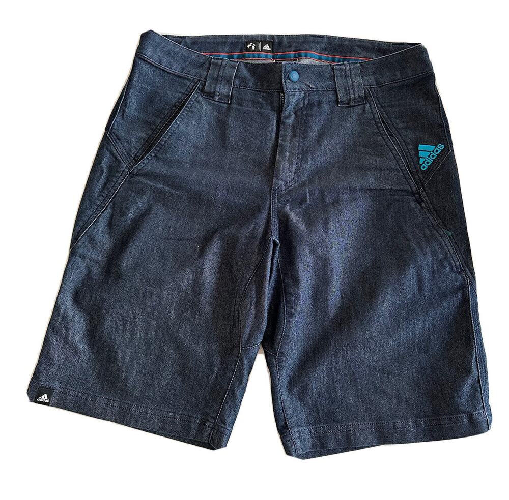 Adidas Men's Blue Jeans Shorts Size 32" Waist